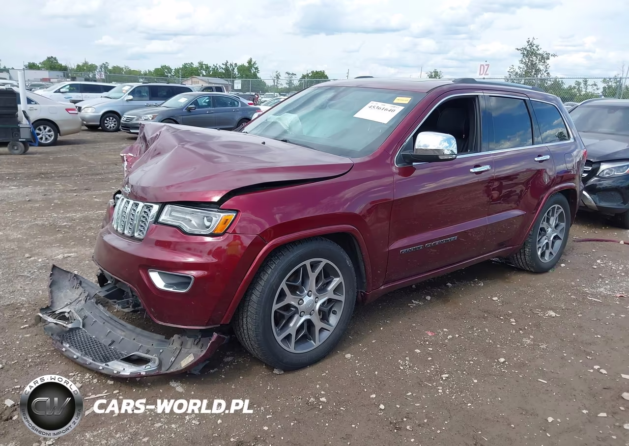 2021 Jeep Grand Cherokee Overland 4X4 VIN:1C4RJFCG5MC727901 - 2