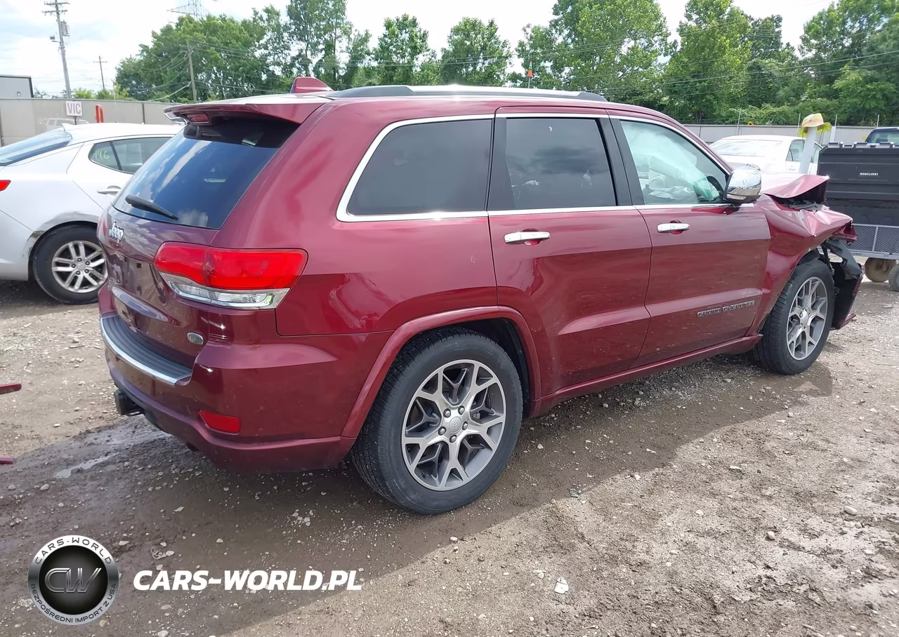 2021 Jeep Grand Cherokee Overland 4X4 VIN:1C4RJFCG5MC727901 - 4