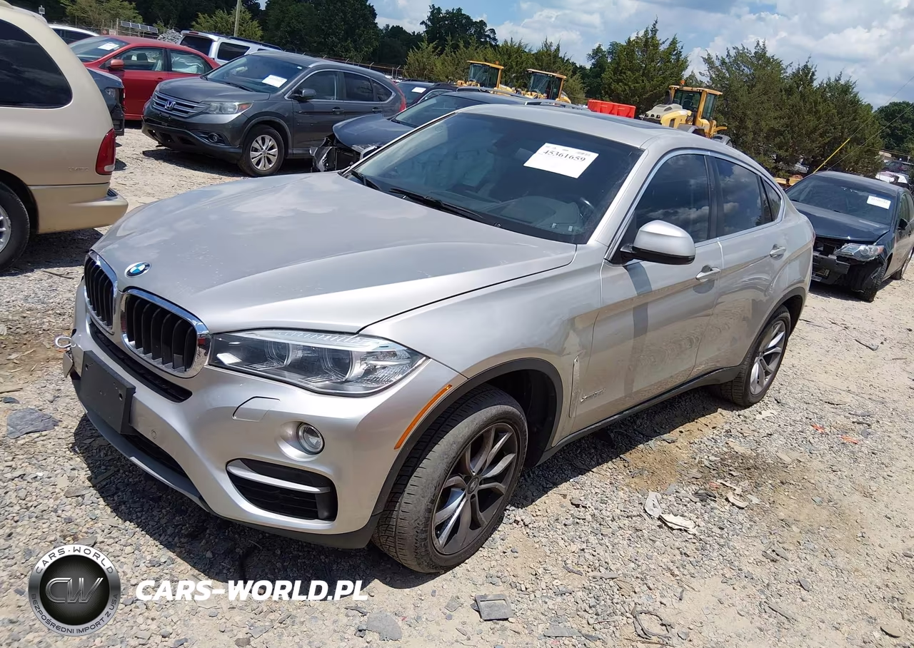 2015 BMW X6 xDrive35I VIN:5UXKU2C55F0F95437 - 2