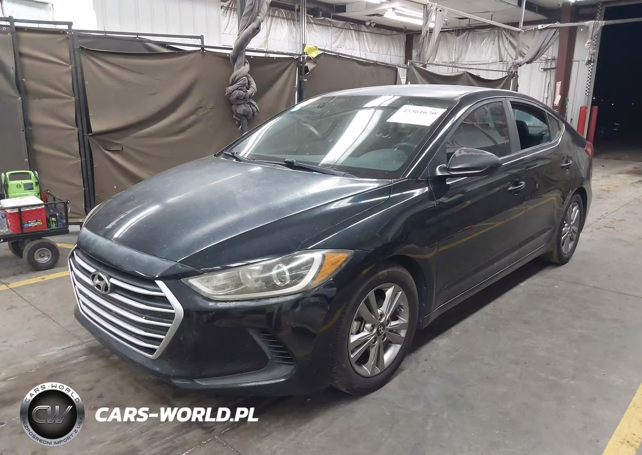 2018 Hyundai Elantra Sel VIN:KMHD84LF3JU547299 - 2