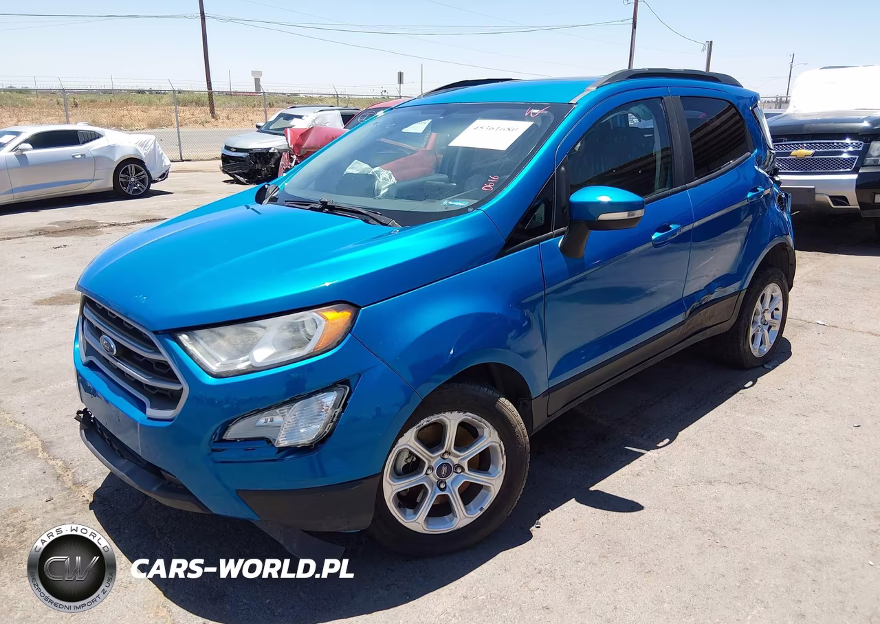 2020 Ford Ecosport Se VIN:MAJ3S2GE5LC344534 - 2