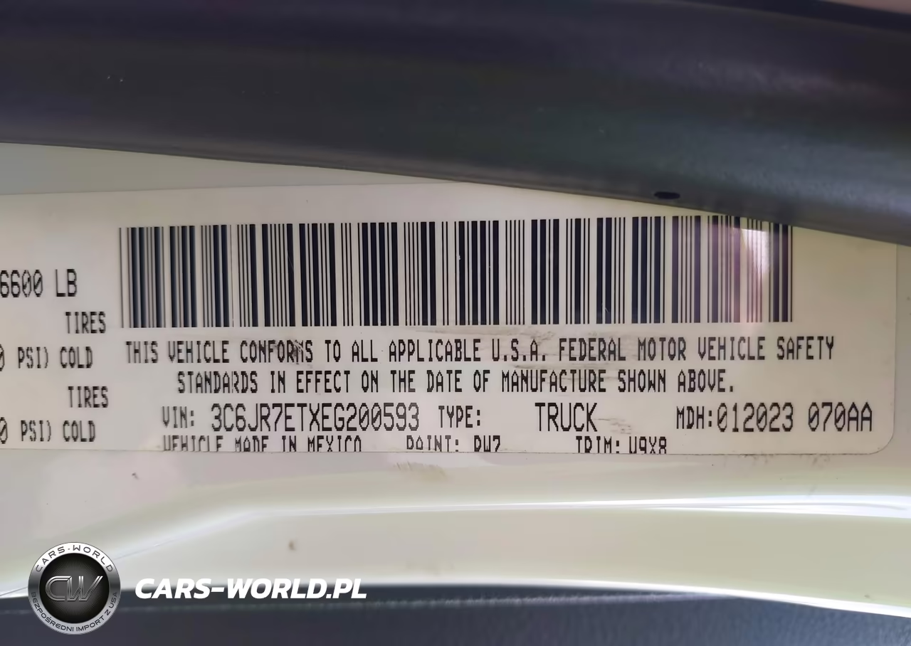 2014 Ram 1500 Slt VIN:3C6JR7ETXEG200593 - 9