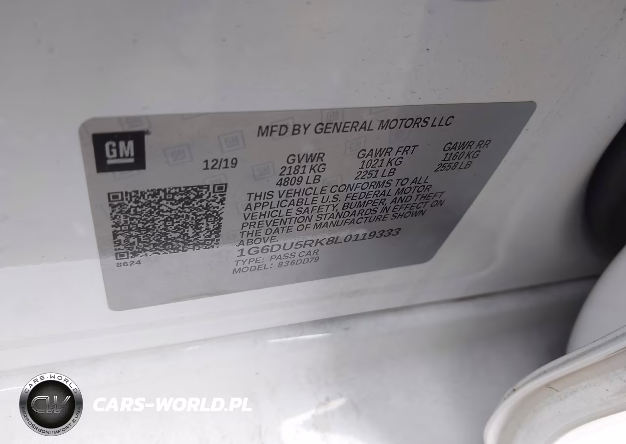 2020 Cadillac Ct5 Sport VIN:1G6DU5RK8L0119333 - 9