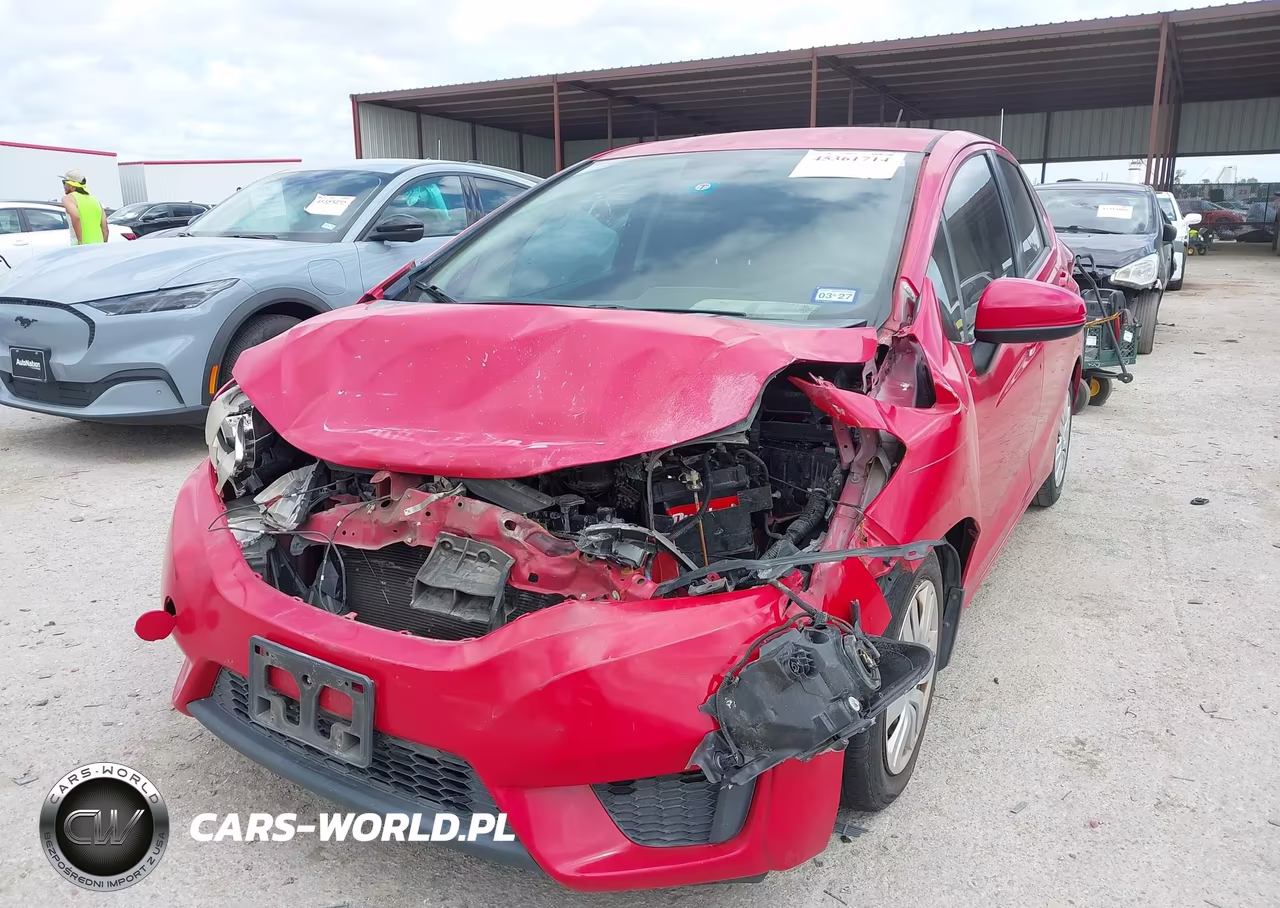 2016 Honda Fit Lx VIN:JHMGK5H5XGX007169 - 2