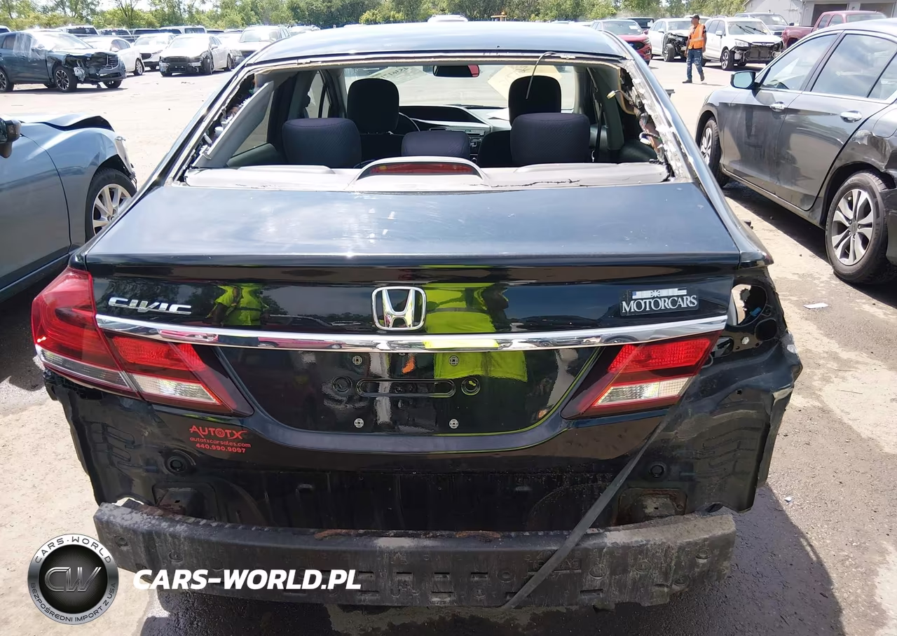2013 Honda Civic Lx VIN:19XFB2F5XDE070587 - 17