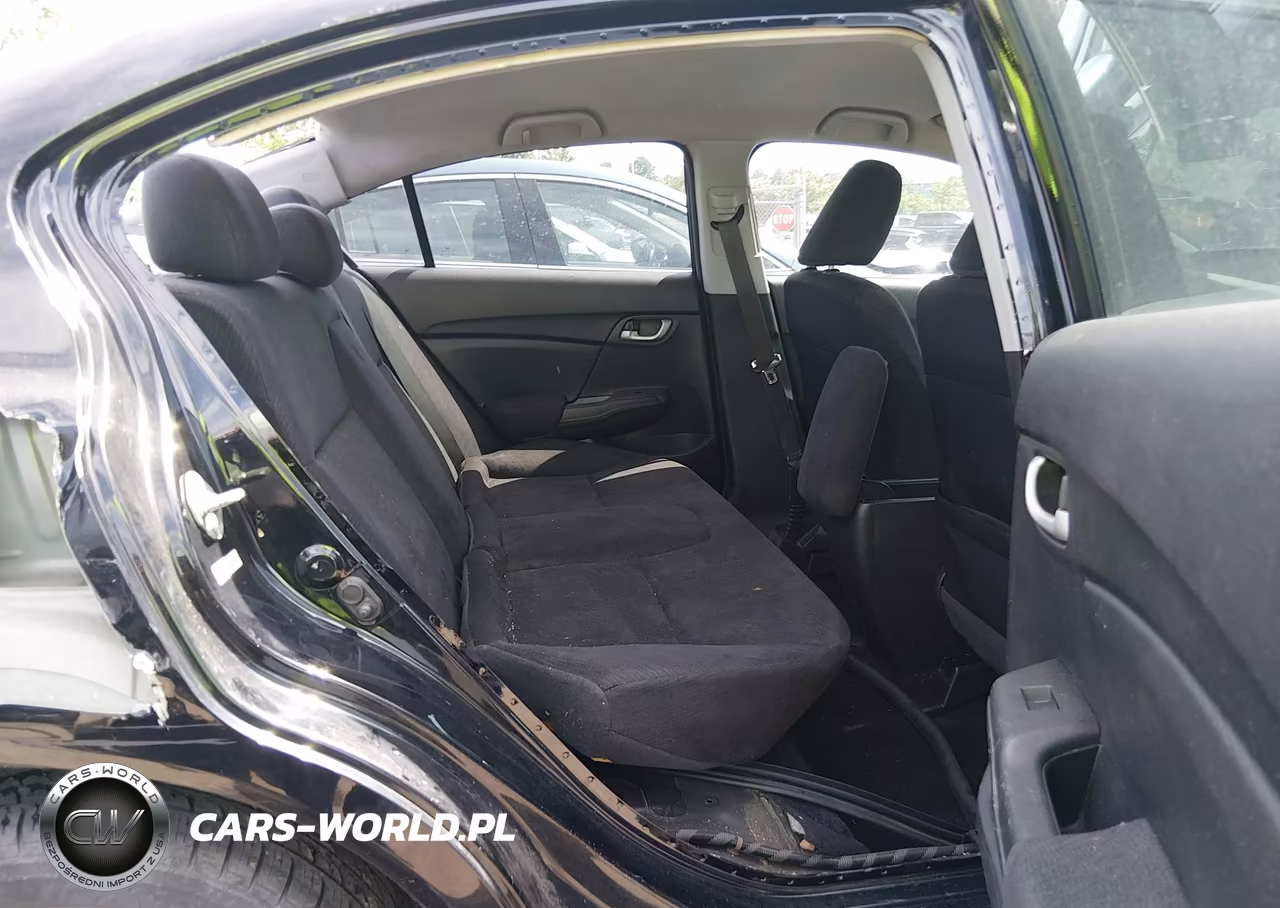 2013 Honda Civic Lx VIN:19XFB2F5XDE070587 - 8