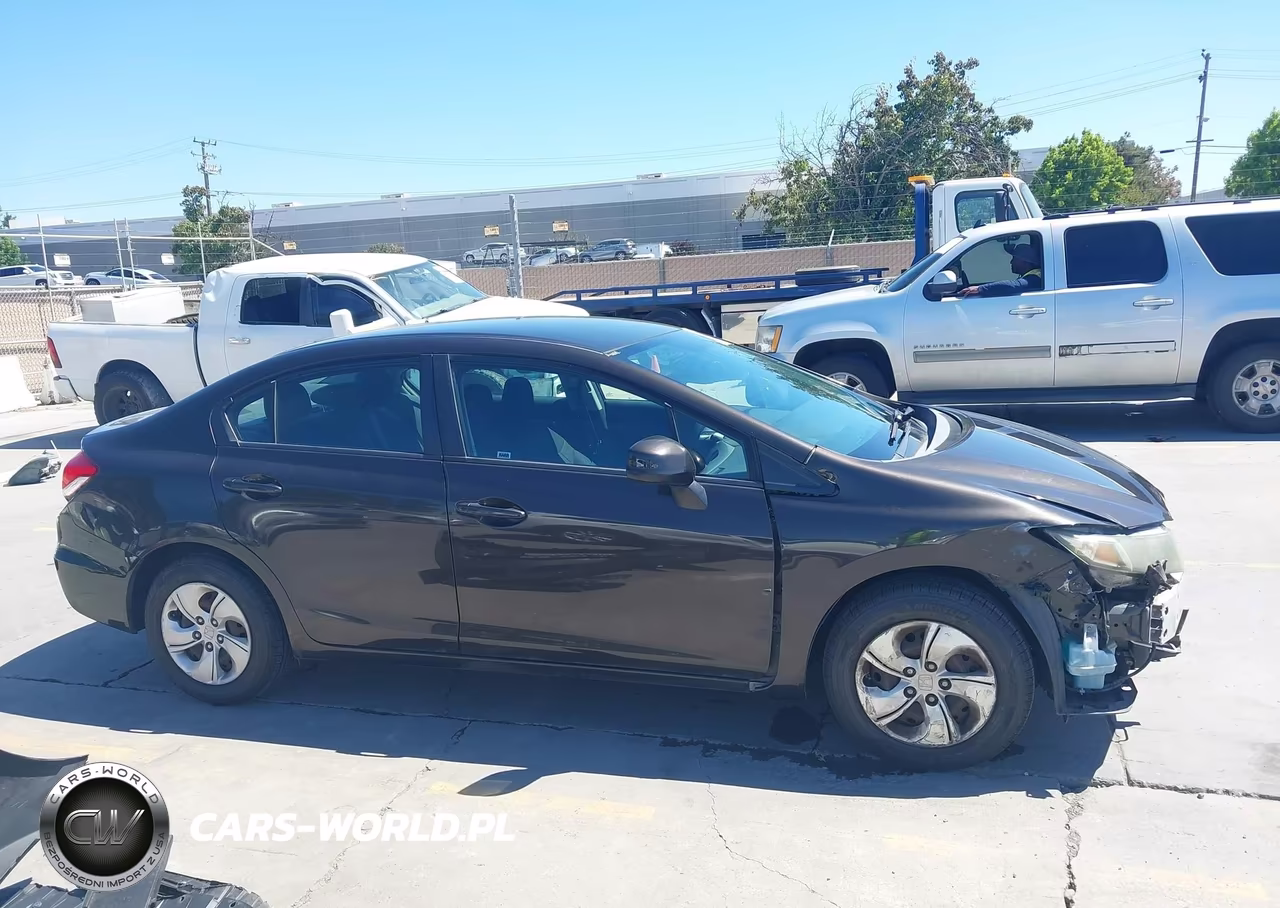 2013 Honda Civic Lx VIN:19XFB2F50DE228015 - 14