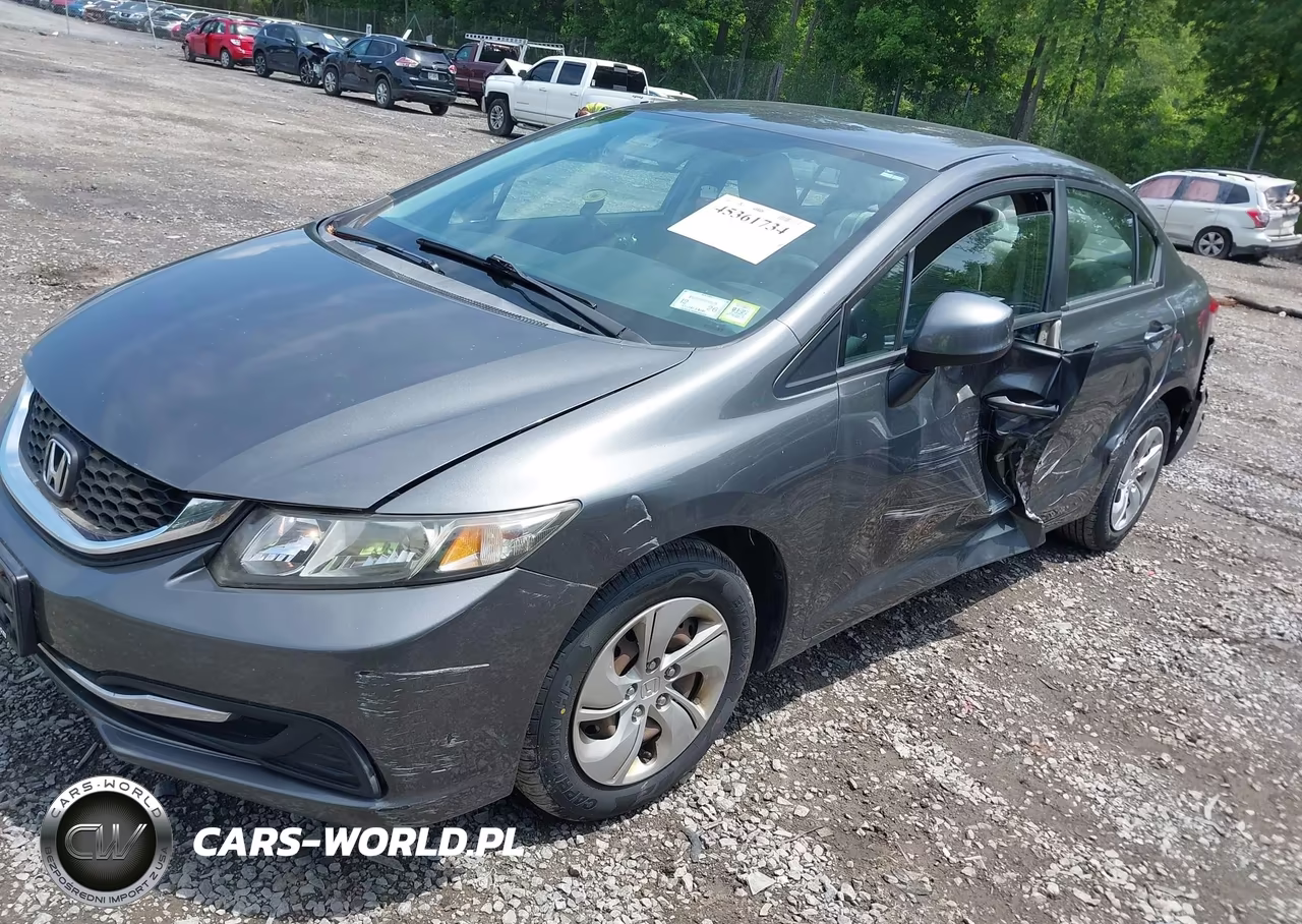 2013 Honda Civic Lx VIN:2HGFB2F50DH595177 - 2
