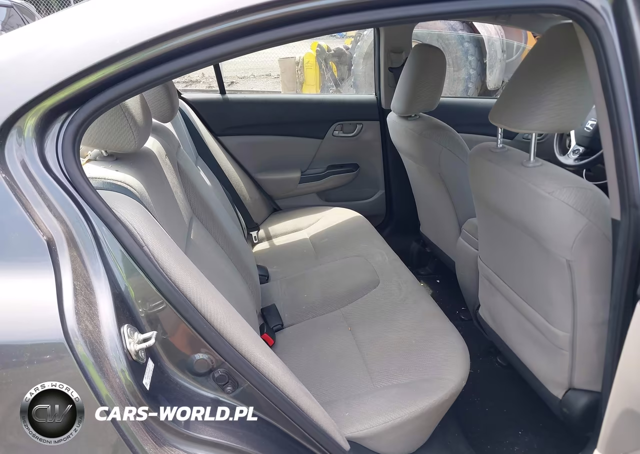 2013 Honda Civic Lx VIN:2HGFB2F50DH595177 - 8