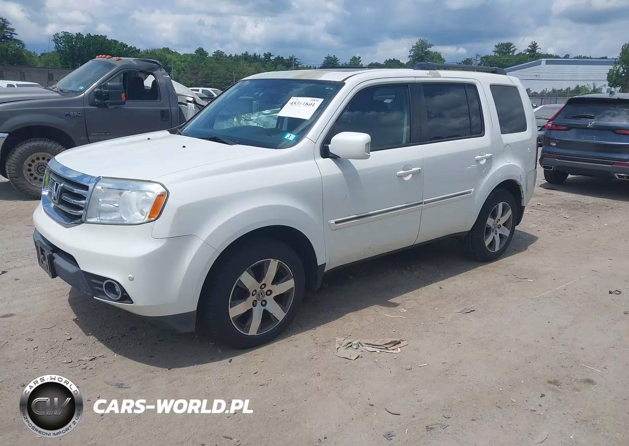 2013 Honda Pilot Touring VIN:5FNYF4H9XDB040637 - 2