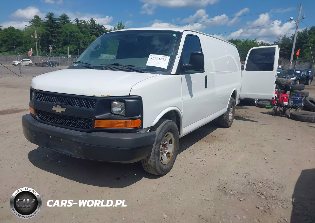 2013 Chevrolet Express 2500 Work Van VIN:1GCWGFCA6D1120785 - 2