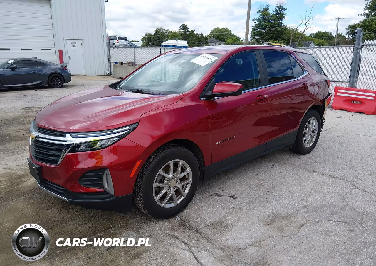 2022 Chevrolet Equinox Fwd Lt VIN:3GNAXKEV2NL211797 - 2