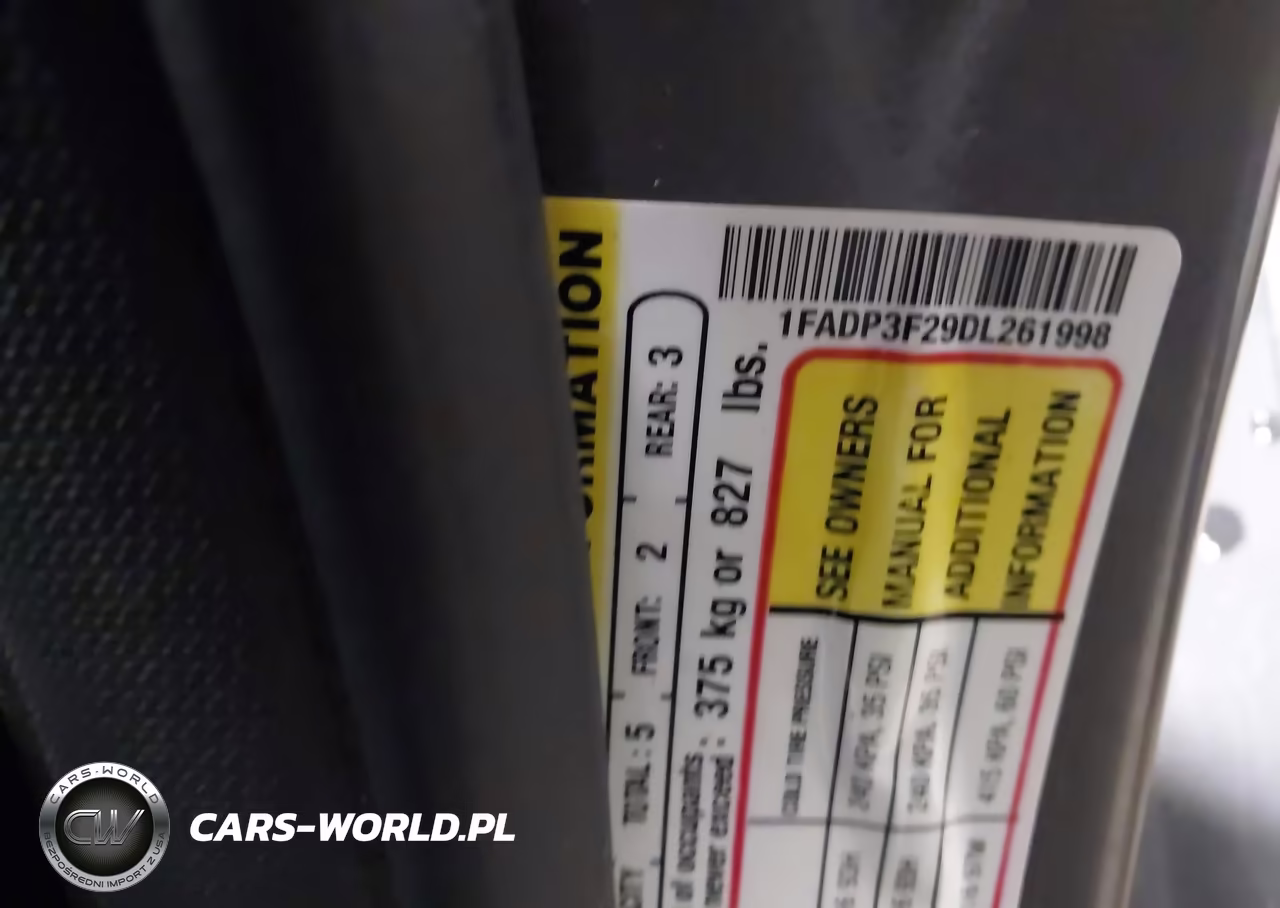 2013 Ford Focus Se VIN:1FADP3F29DL261998 - 9