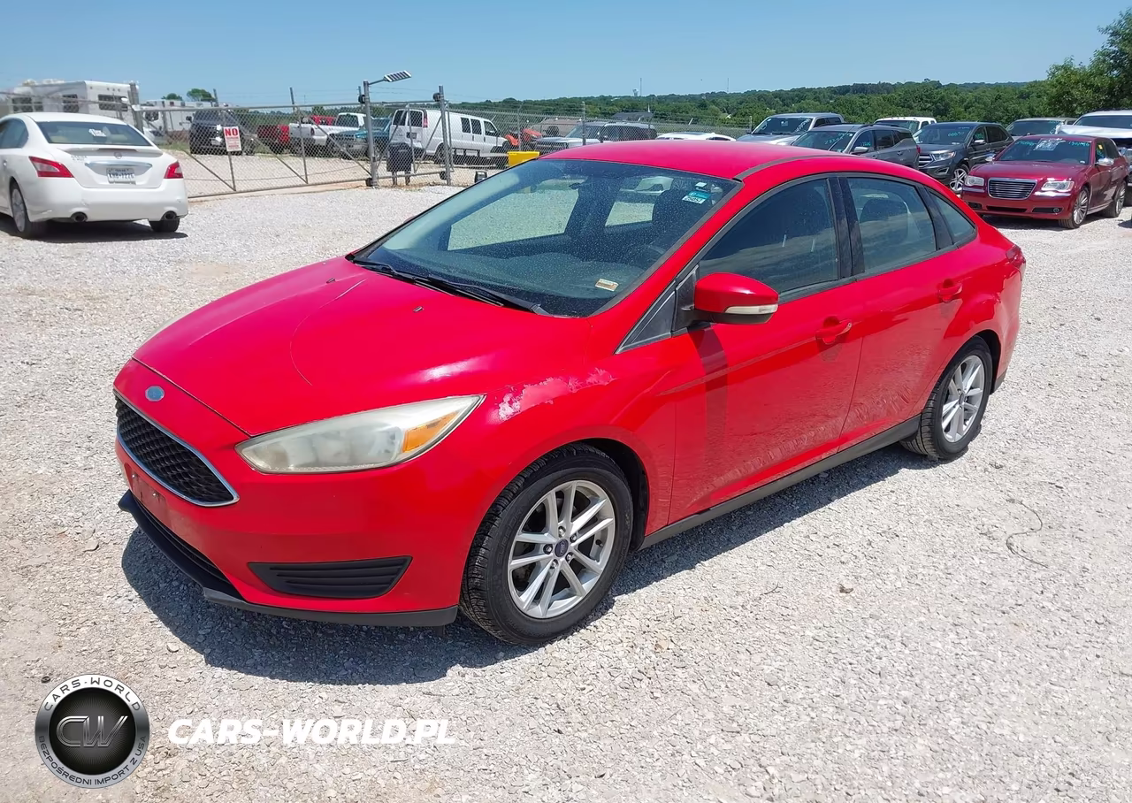 2015 Ford Focus Se VIN:1FADP3F24FL206846 - 2