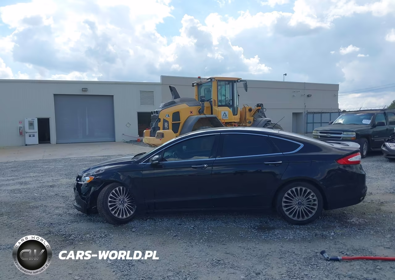 2016 Ford Fusion Titanium VIN:3FA6P0K98GR150925 - 14