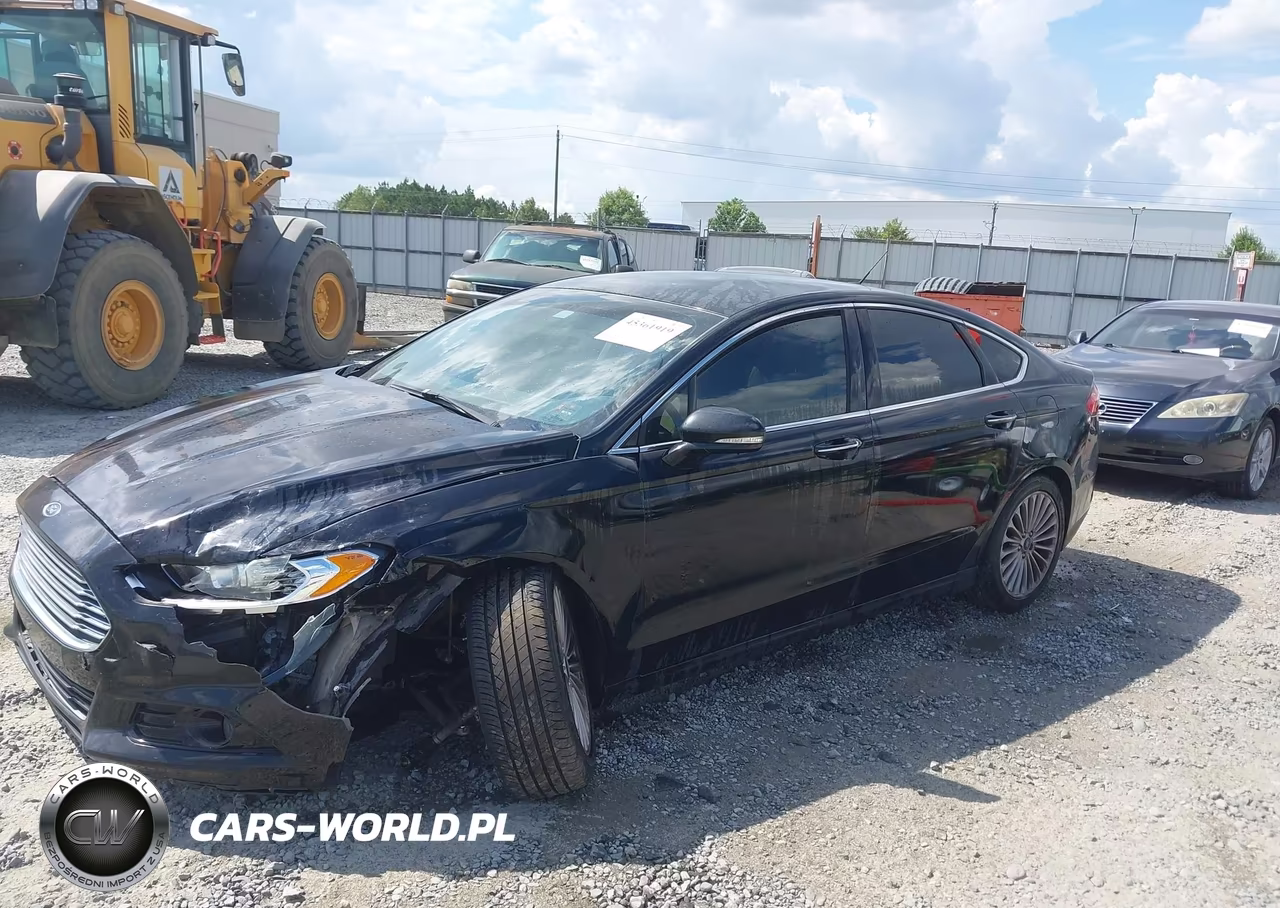 2016 Ford Fusion Titanium VIN:3FA6P0K98GR150925 - 2
