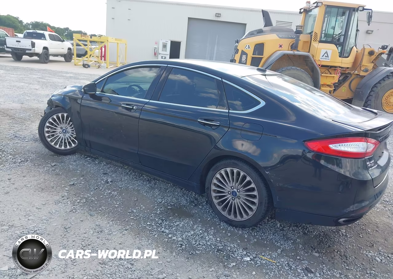 2016 Ford Fusion Titanium VIN:3FA6P0K98GR150925 - 3