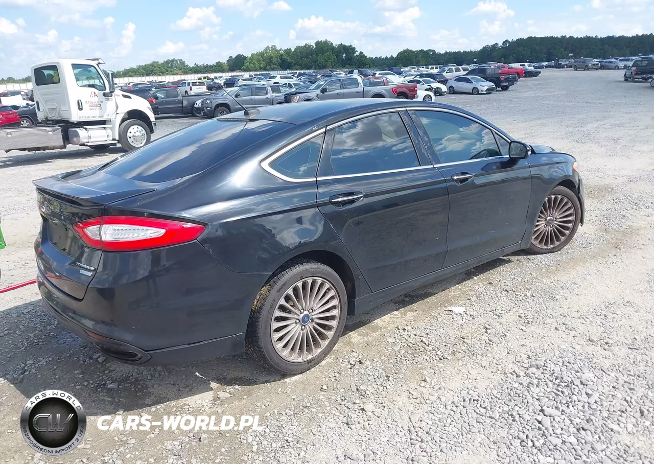 2016 Ford Fusion Titanium VIN:3FA6P0K98GR150925 - 4