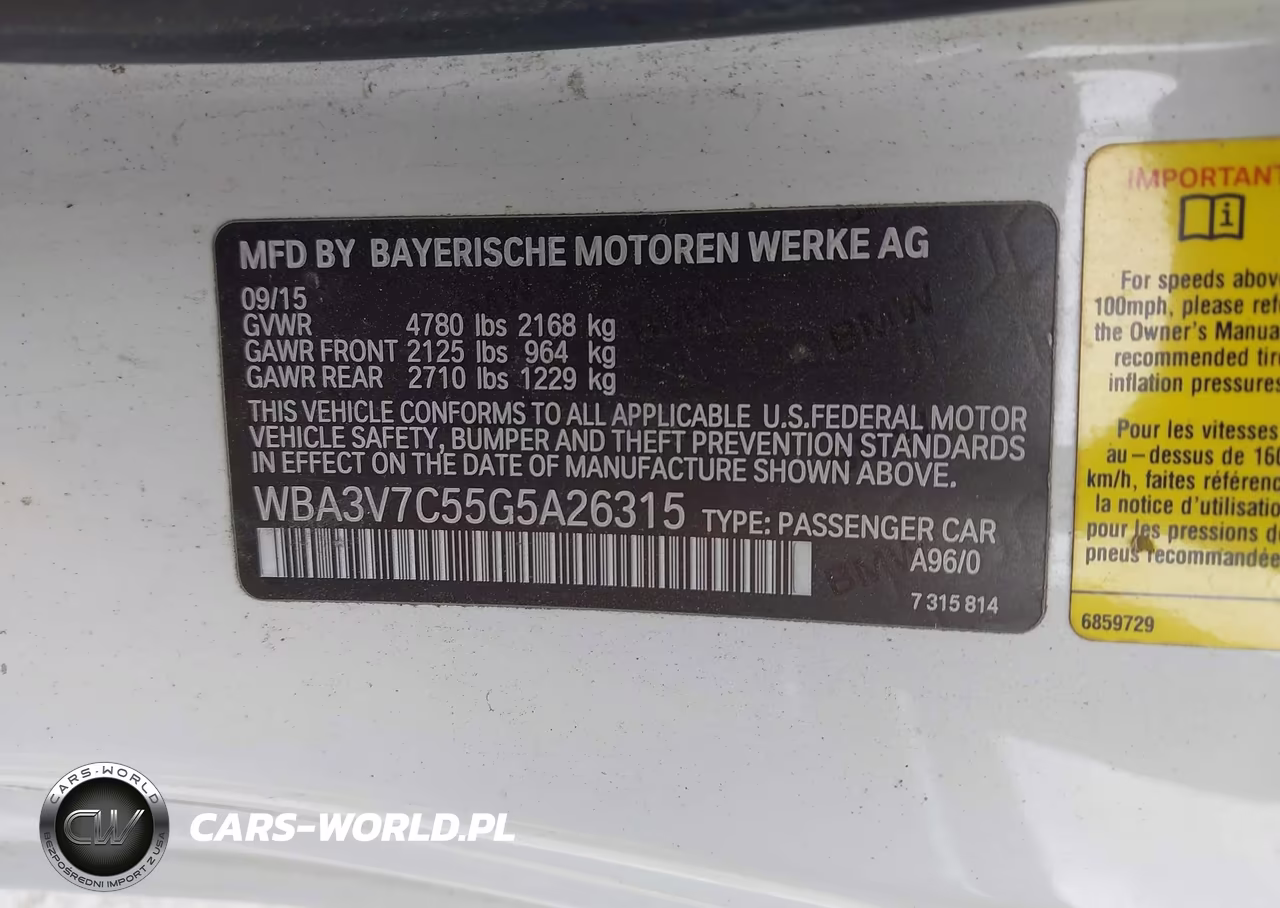 2016 BMW 428I VIN:WBA3V7C55G5A26315 - 9
