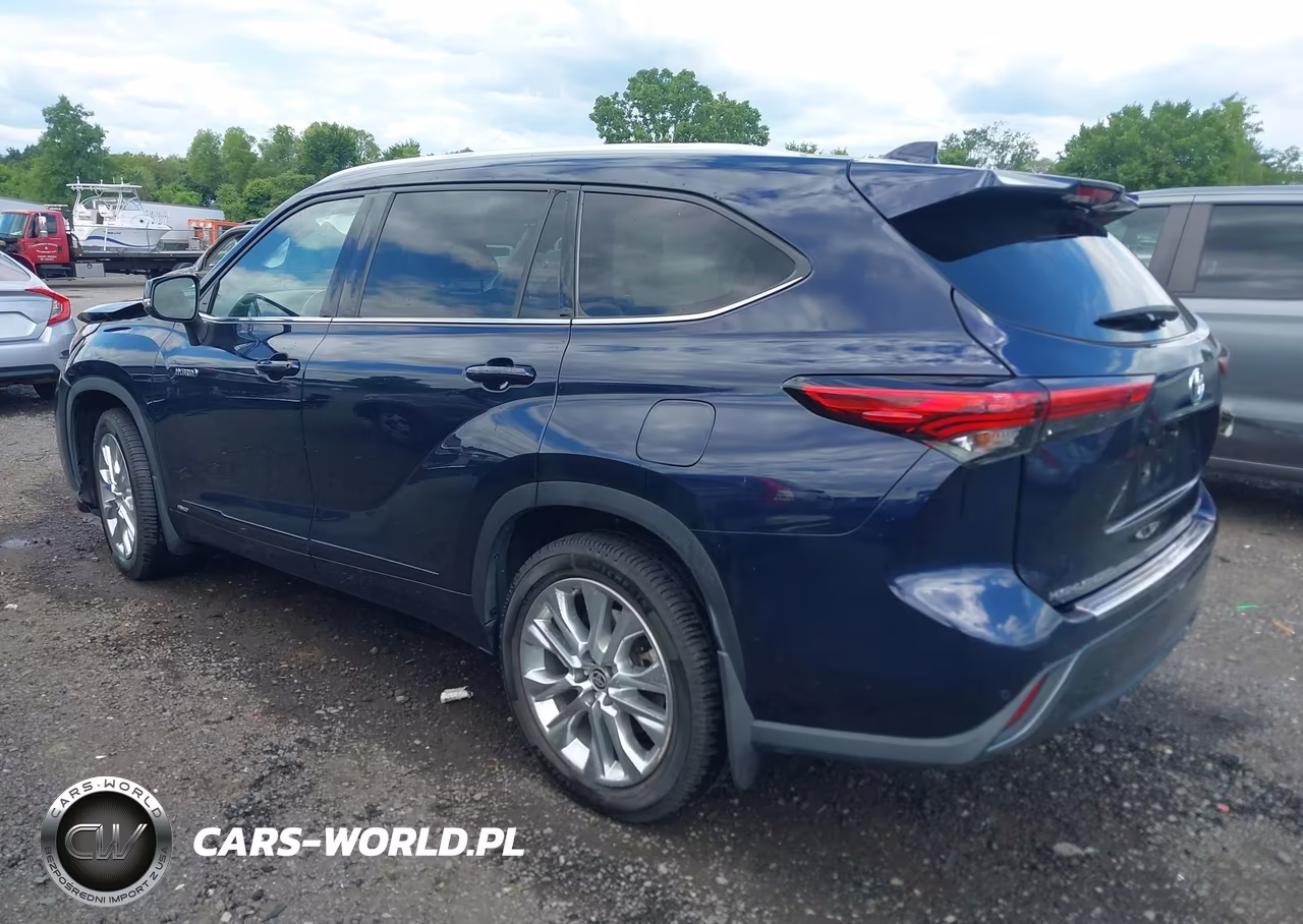 2021 Toyota Highlander Hybrid Limited VIN:5TDXBRCH5MS019905 - 3