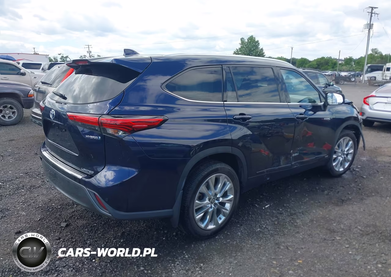 2021 Toyota Highlander Hybrid Limited VIN:5TDXBRCH5MS019905 - 4