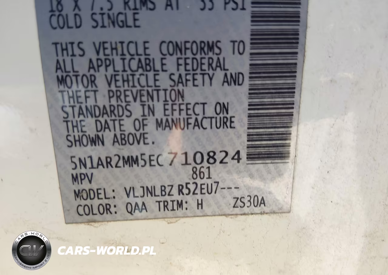 2014 Nissan Pathfinder S VIN:5N1AR2MM5EC710824 - 9