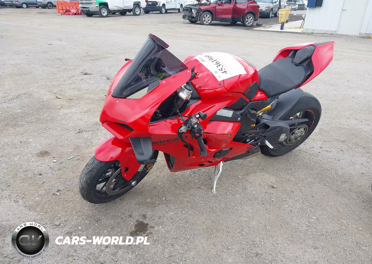 2022 Ducati Panigale V4S VIN:ZDMDAGWW0NB001829 - 2