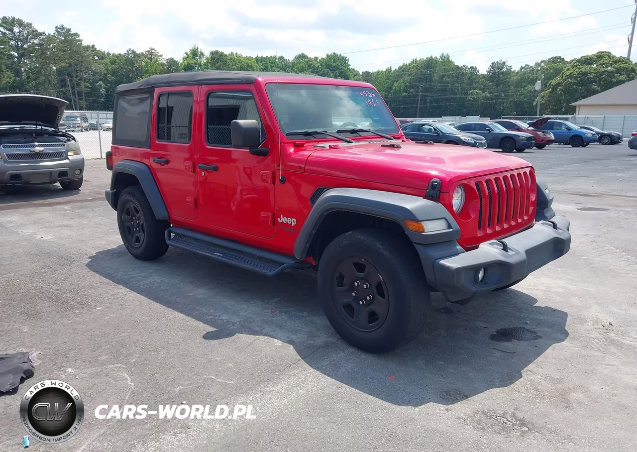 2018 Jeep Wrangler Unlimited Sport 4X4 – zdjęcie 1 z 16