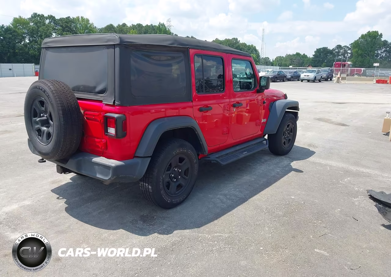 2018 Jeep Wrangler Unlimited Sport 4X4 VIN:1C4HJXDG6JW140245 - 4