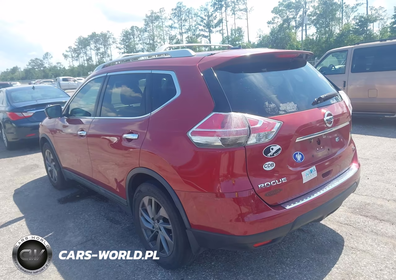 2016 Nissan Rogue Sl VIN:5N1AT2MT6GC821071 - 3