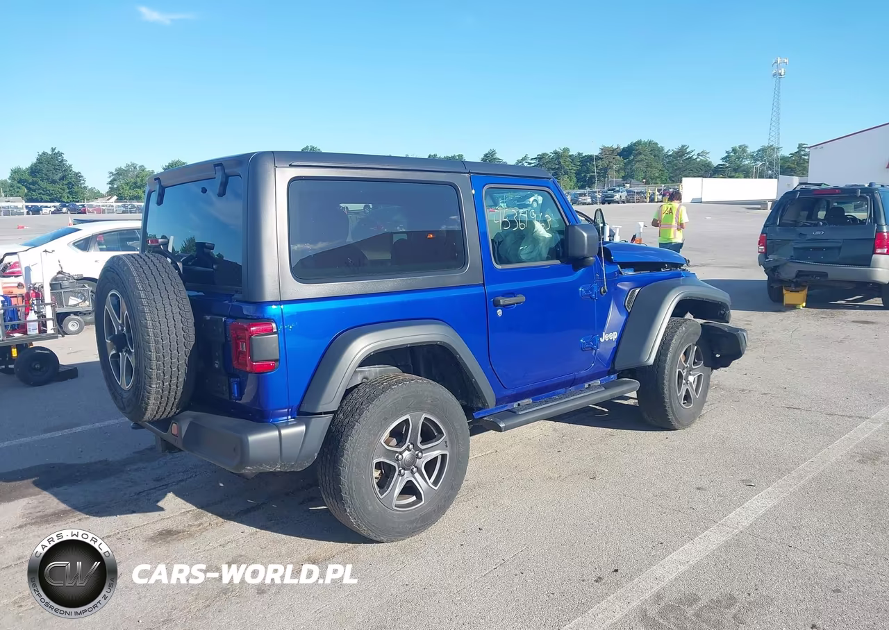 2020 Jeep Wrangler Sport S 4X4 VIN:1C4GJXAN6LW246955 - 3