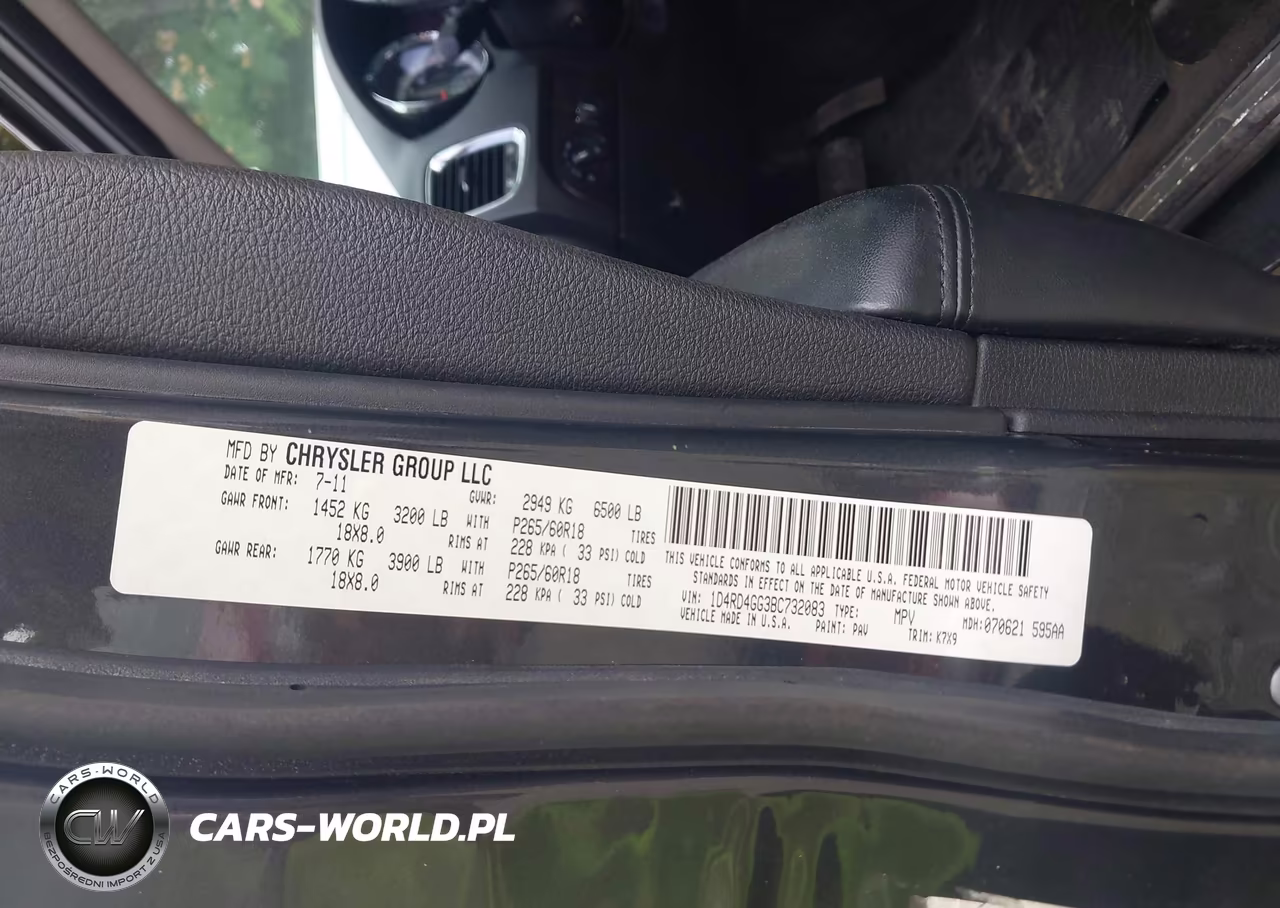 2011 Dodge Durango Crew VIN:1D4RD4GG3BC732083 - 9