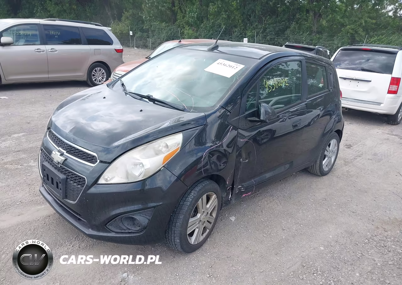 2013 Chevrolet Spark 1Lt Auto VIN:KL8CD6S95DC505870 - 2