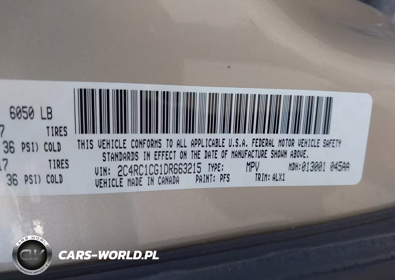 2013 Chrysler Town & Country Touring-L VIN:2C4RC1CG1DR663215 - 9