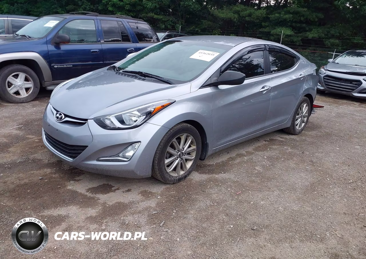 2015 Hyundai Elantra Se VIN:5NPDH4AE8FH632199 - 2