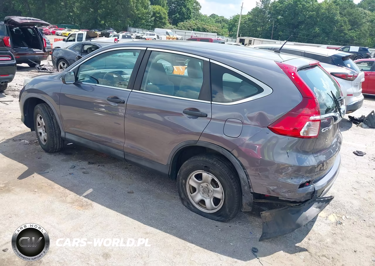 2015 Honda Cr-V Lx VIN:5J6RM4H32FL122328 - 3