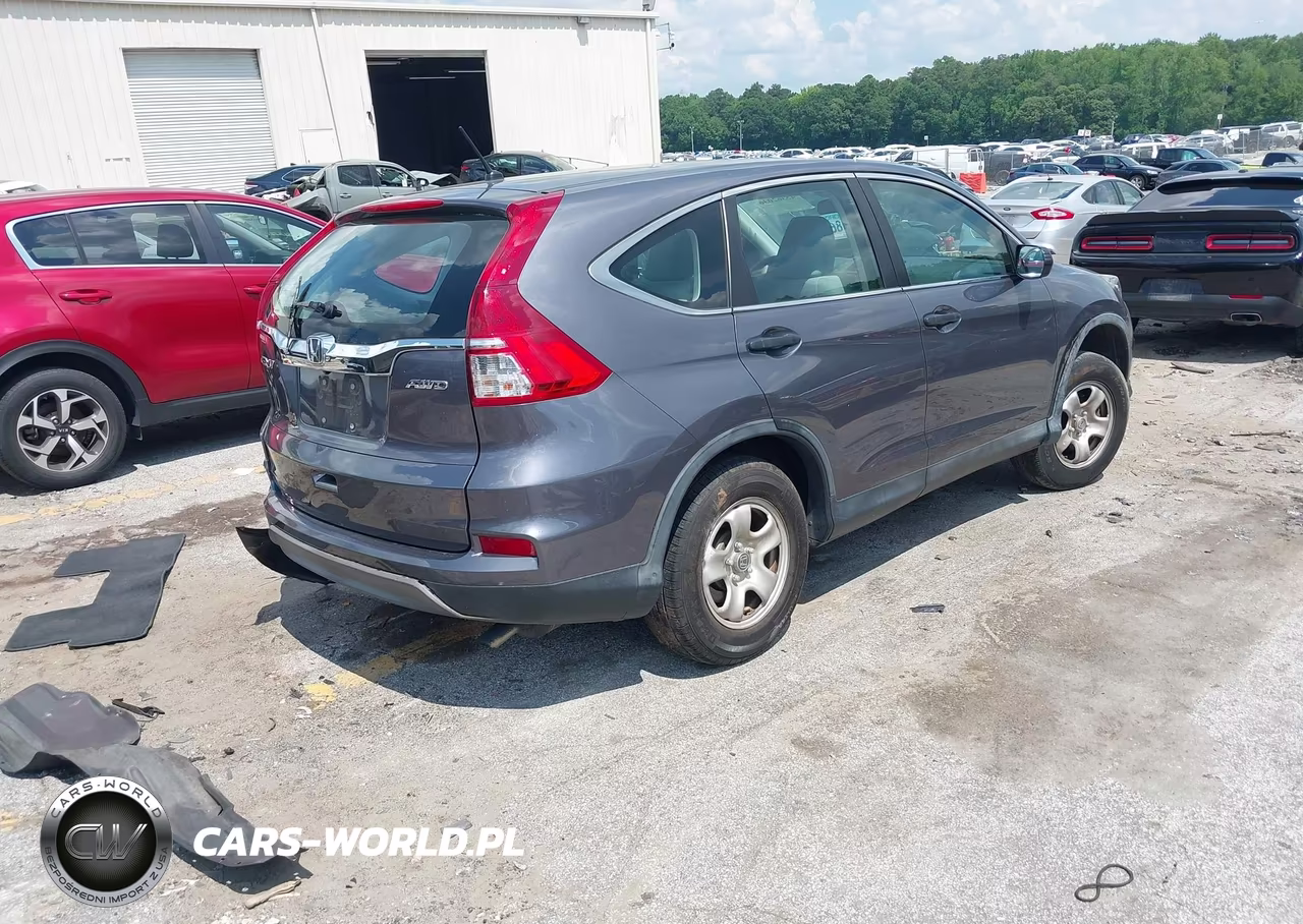 2015 Honda Cr-V Lx VIN:5J6RM4H32FL122328 - 4