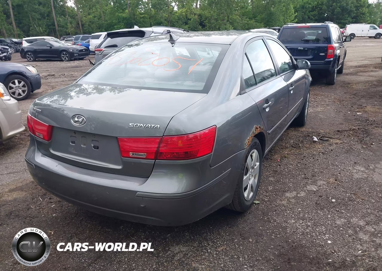 2009 Hyundai Sonata Gls VIN:5NPET46C69H438236 - 4