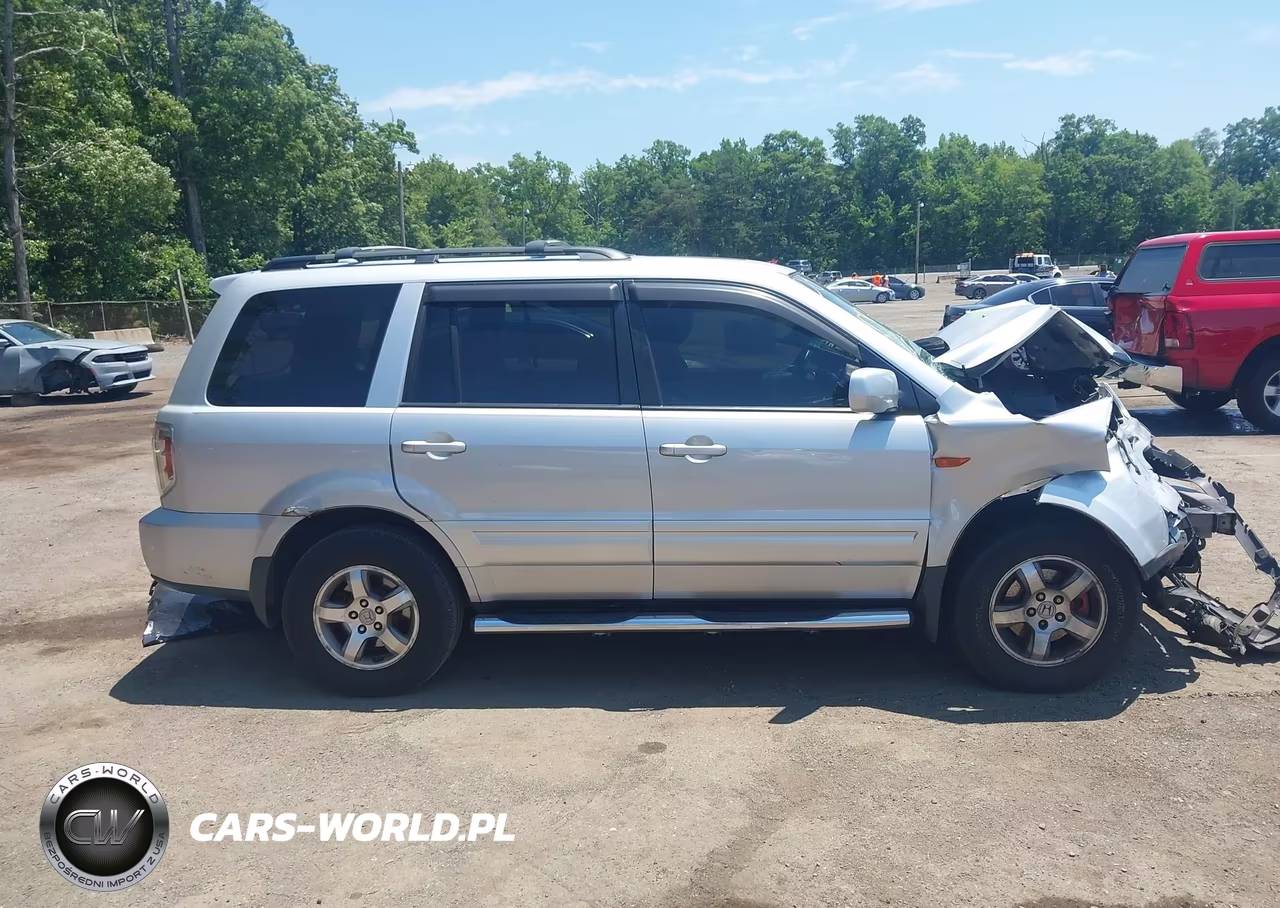 2007 Honda Pilot Ex-L VIN:2HKYF185X7H523398 - 13