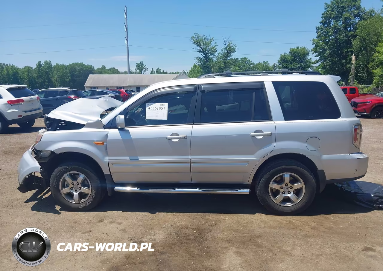 2007 Honda Pilot Ex-L VIN:2HKYF185X7H523398 - 14