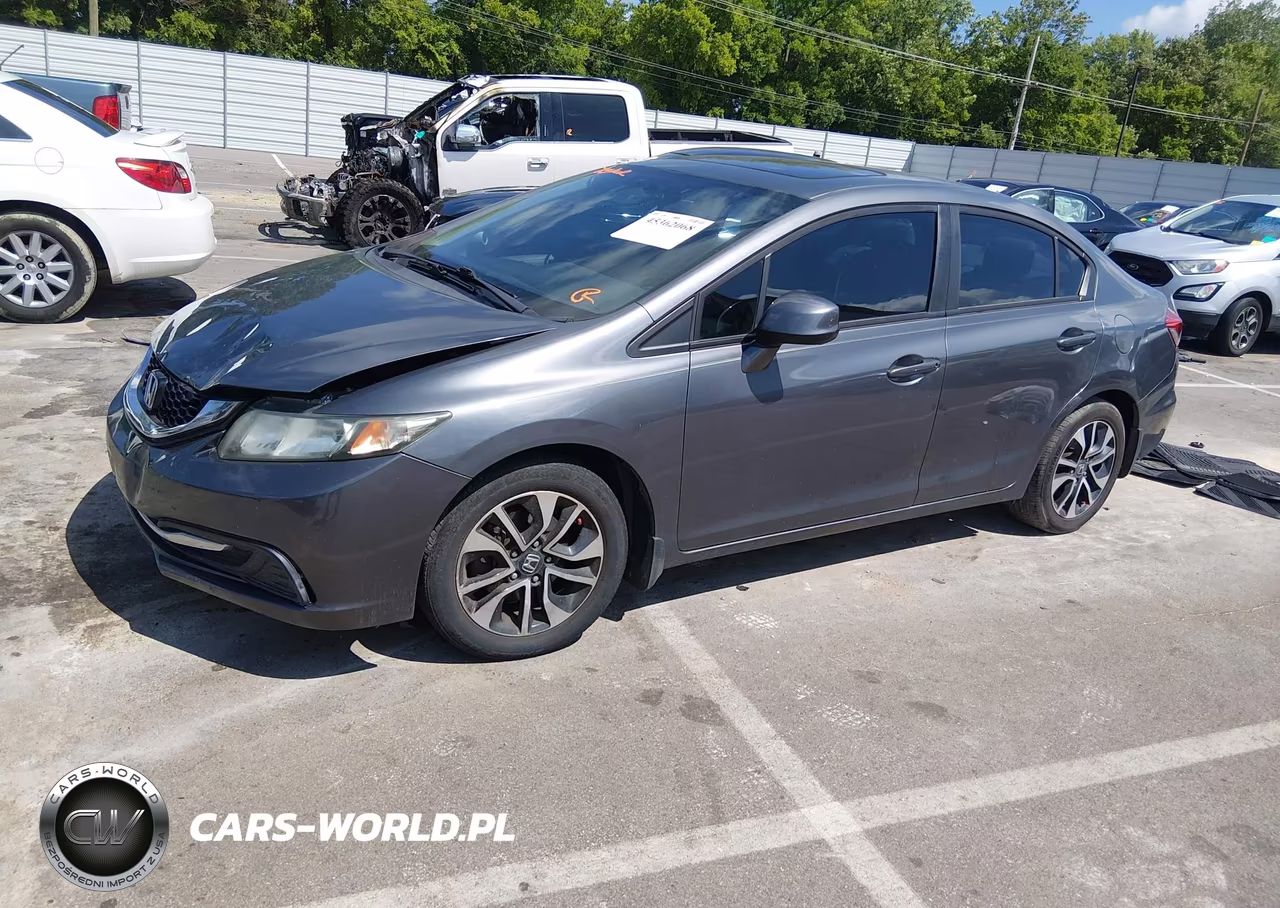 2013 Honda Civic Ex VIN:19XFB2F84DE074631 - 2