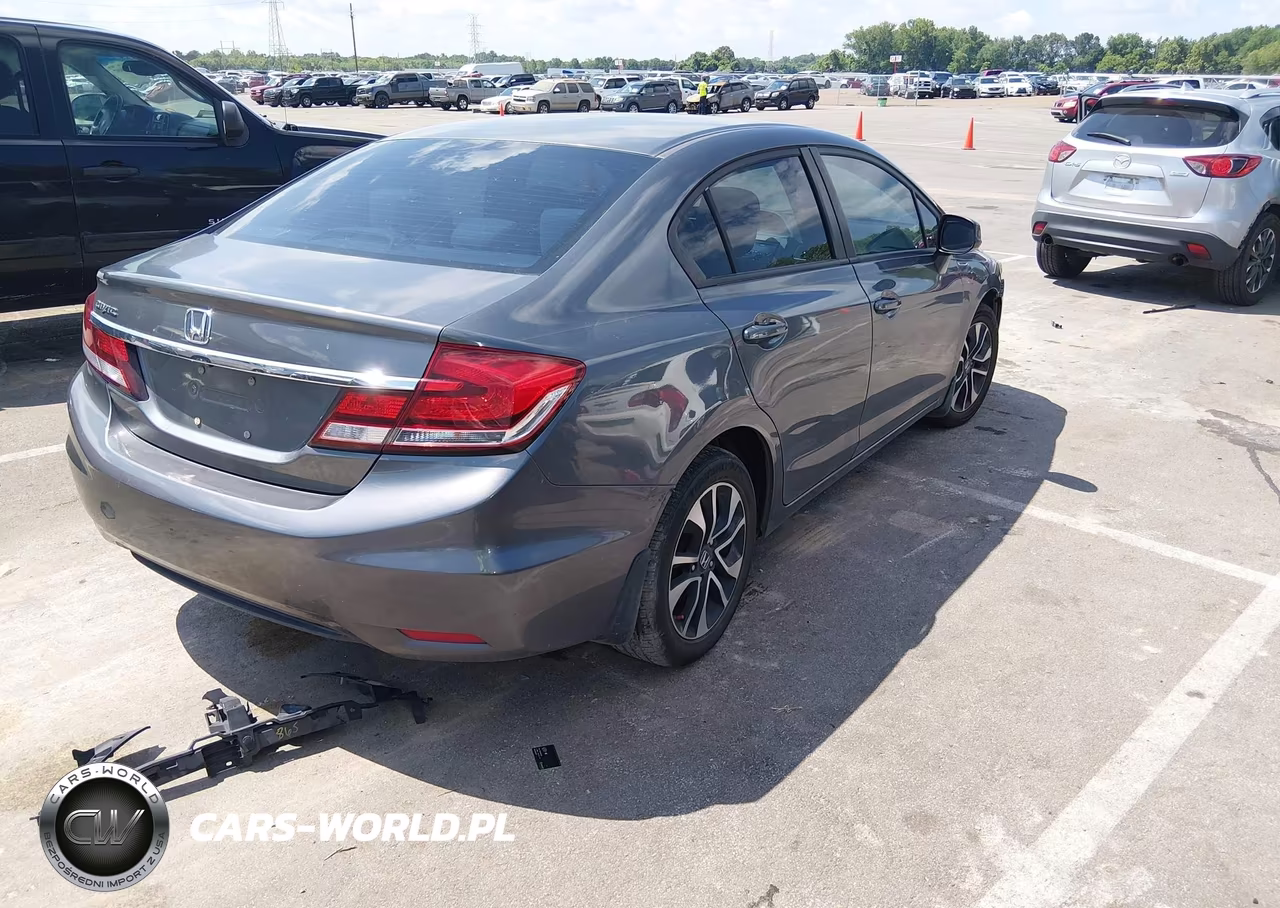 2013 Honda Civic Ex VIN:19XFB2F84DE074631 - 4