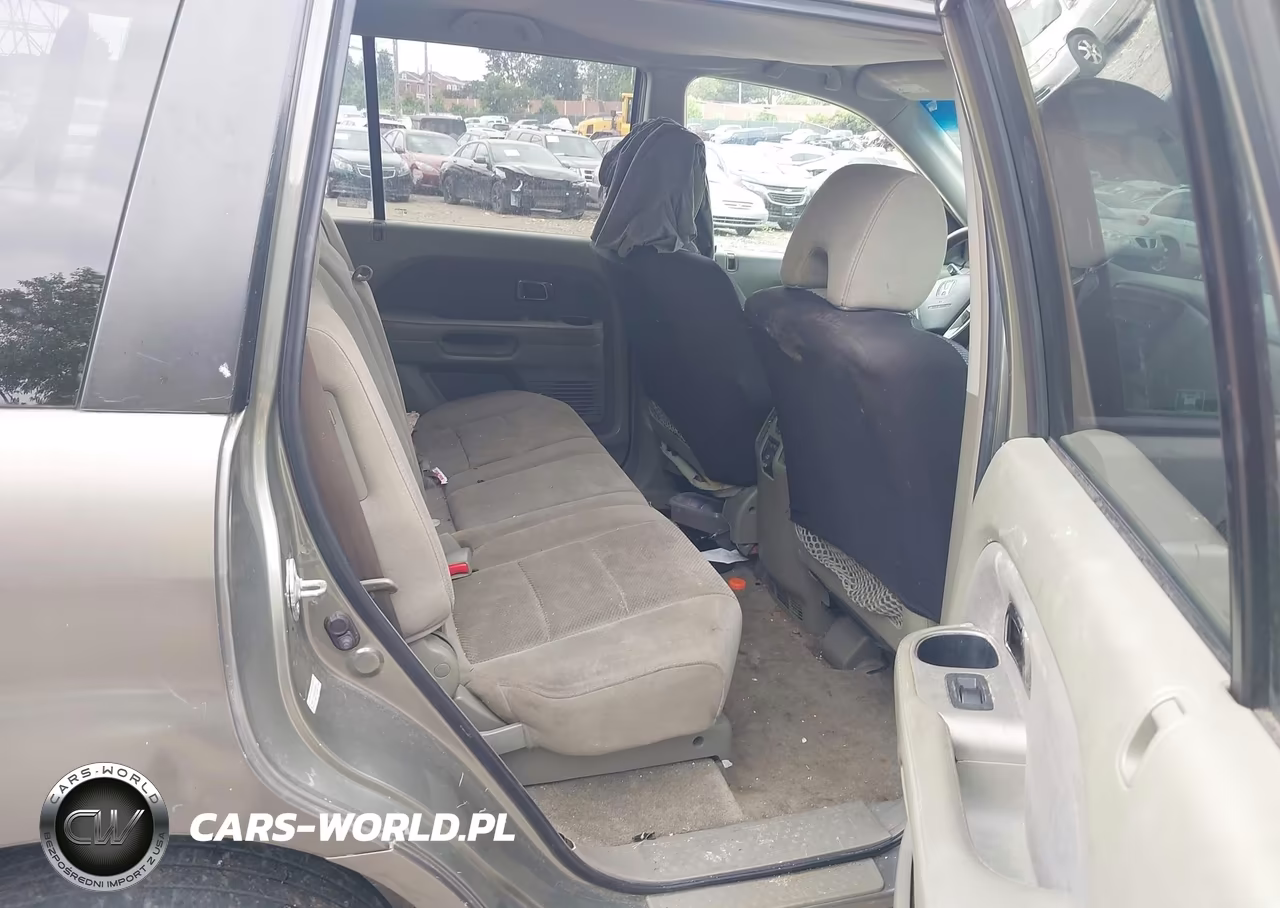 2007 Honda Pilot Ex VIN:2HKYF18437H538560 - 8