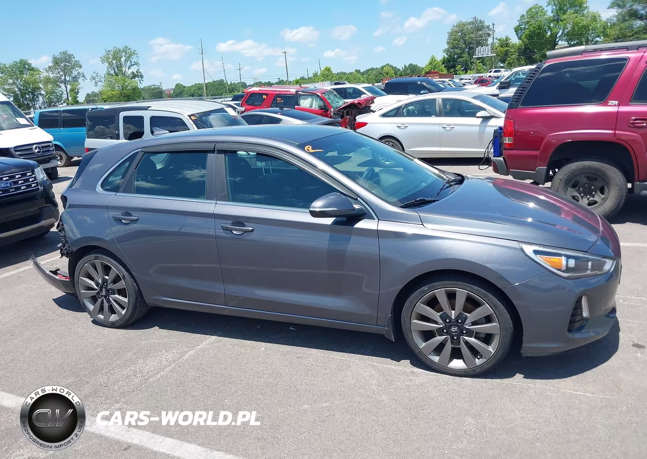 2018 Hyundai Elantra Gt Sport VIN:KMHH55LC0JU071521 - 14