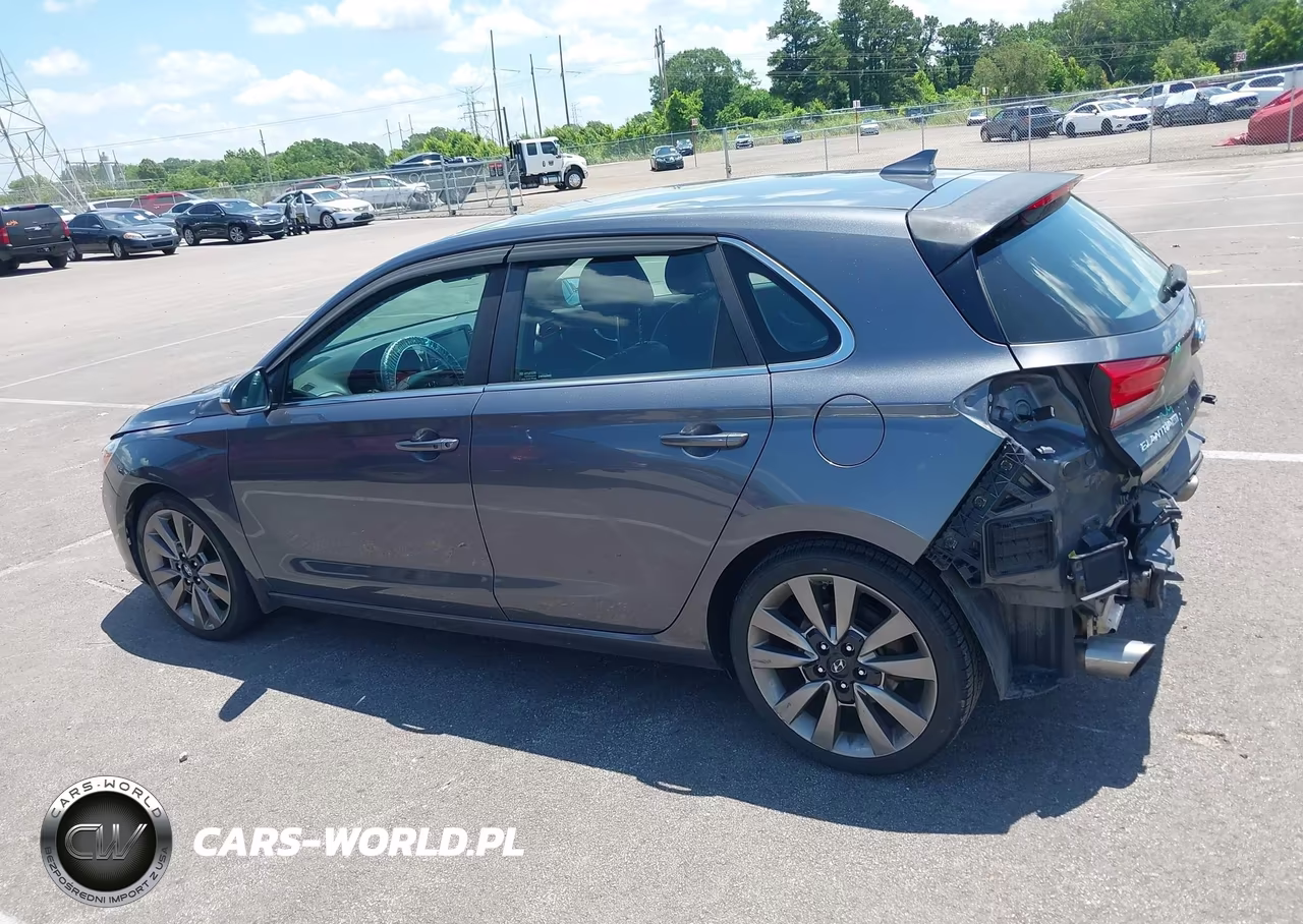 2018 Hyundai Elantra Gt Sport VIN:KMHH55LC0JU071521 - 15