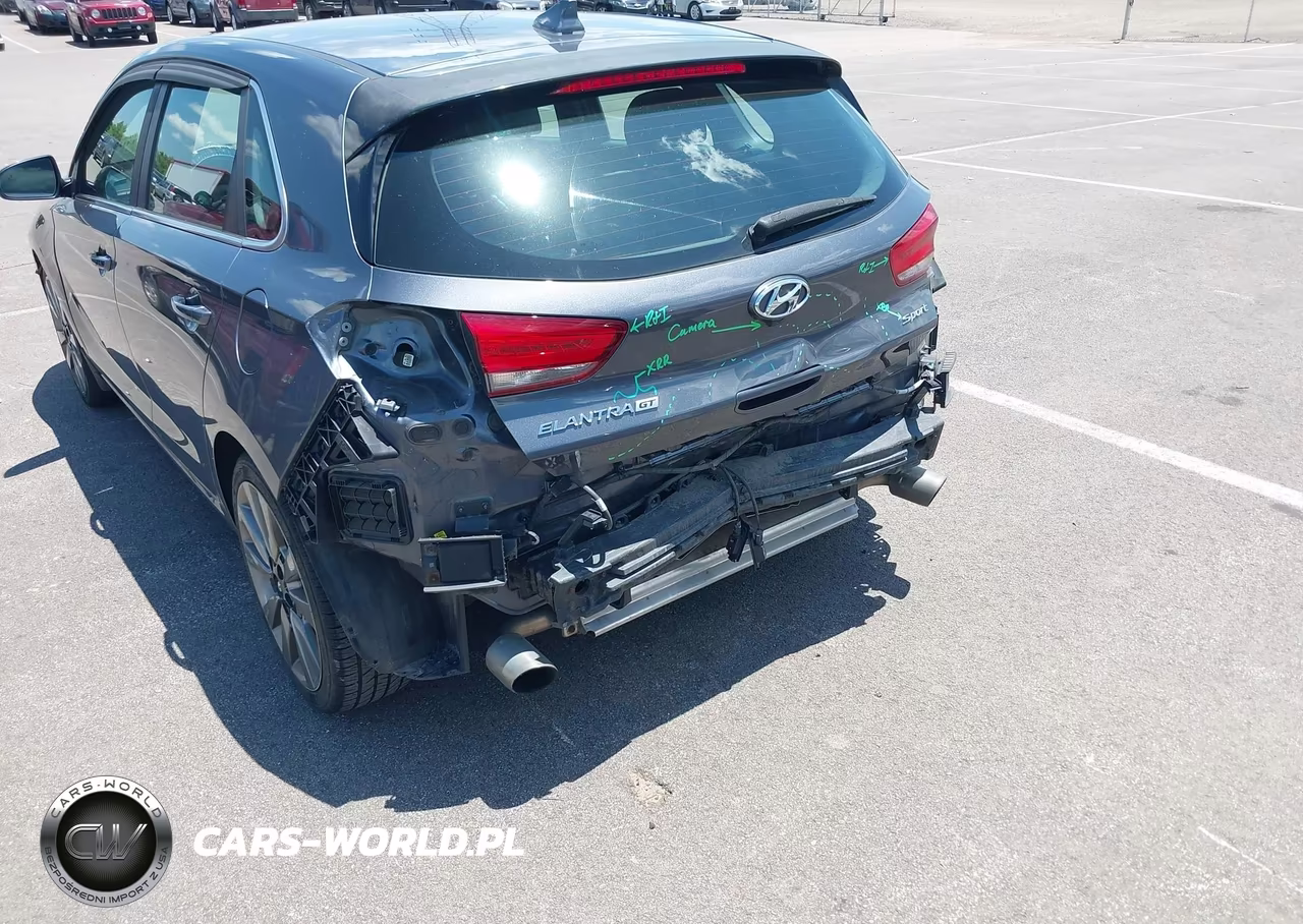 2018 Hyundai Elantra Gt Sport VIN:KMHH55LC0JU071521 - 18