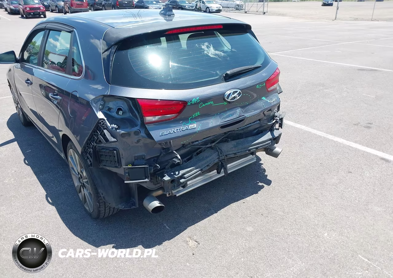 2018 Hyundai Elantra Gt Sport VIN:KMHH55LC0JU071521 - 19