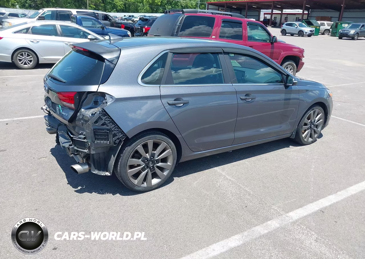 2018 Hyundai Elantra Gt Sport VIN:KMHH55LC0JU071521 - 4