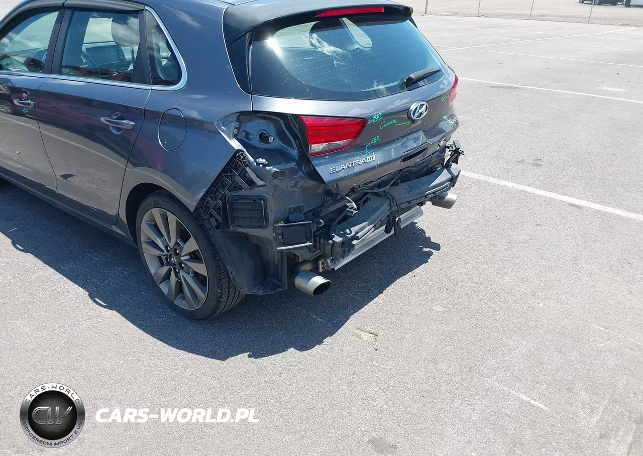 2018 Hyundai Elantra Gt Sport VIN:KMHH55LC0JU071521 - 6