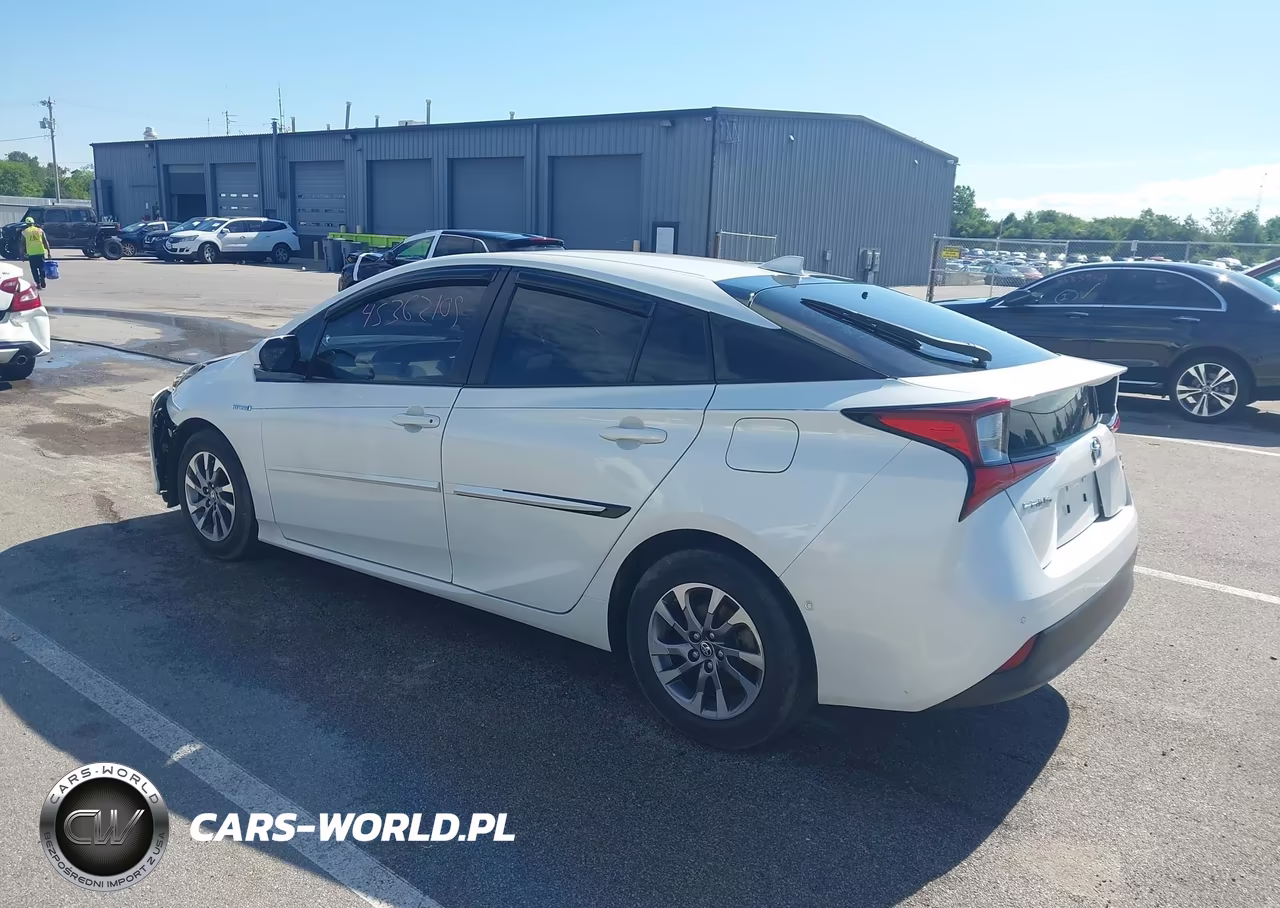 2019 Toyota Prius Xle VIN:JTDKARFU8K3073171 - 3